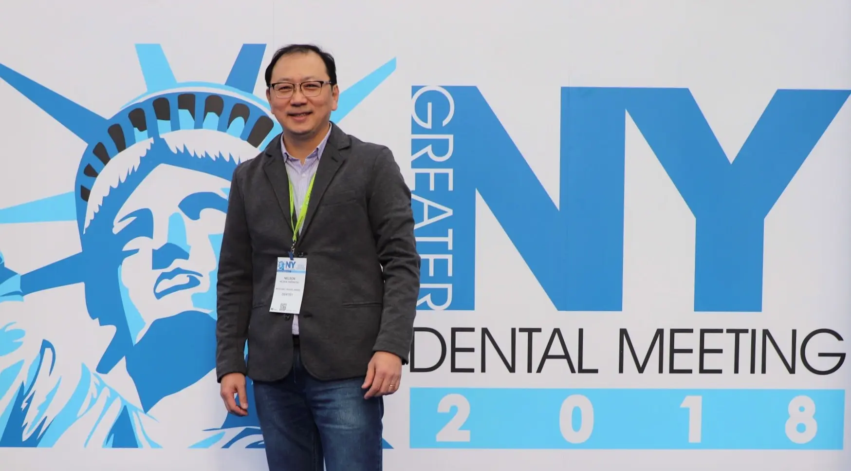 Dr. Nelson no Greater NY Dental Meeting