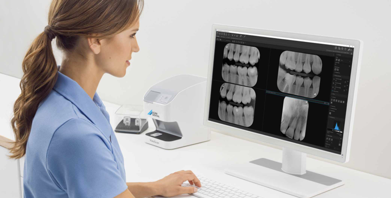 Radiografia digital com análise computadorizada na clínica do Dr. Nelson Takematsu